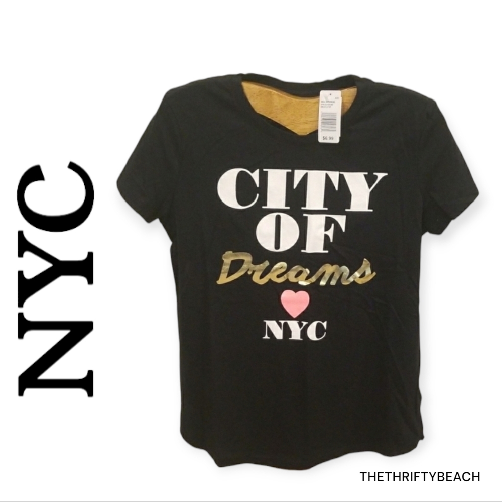 🍍City of Dreams NYC Girls Tee 🗽